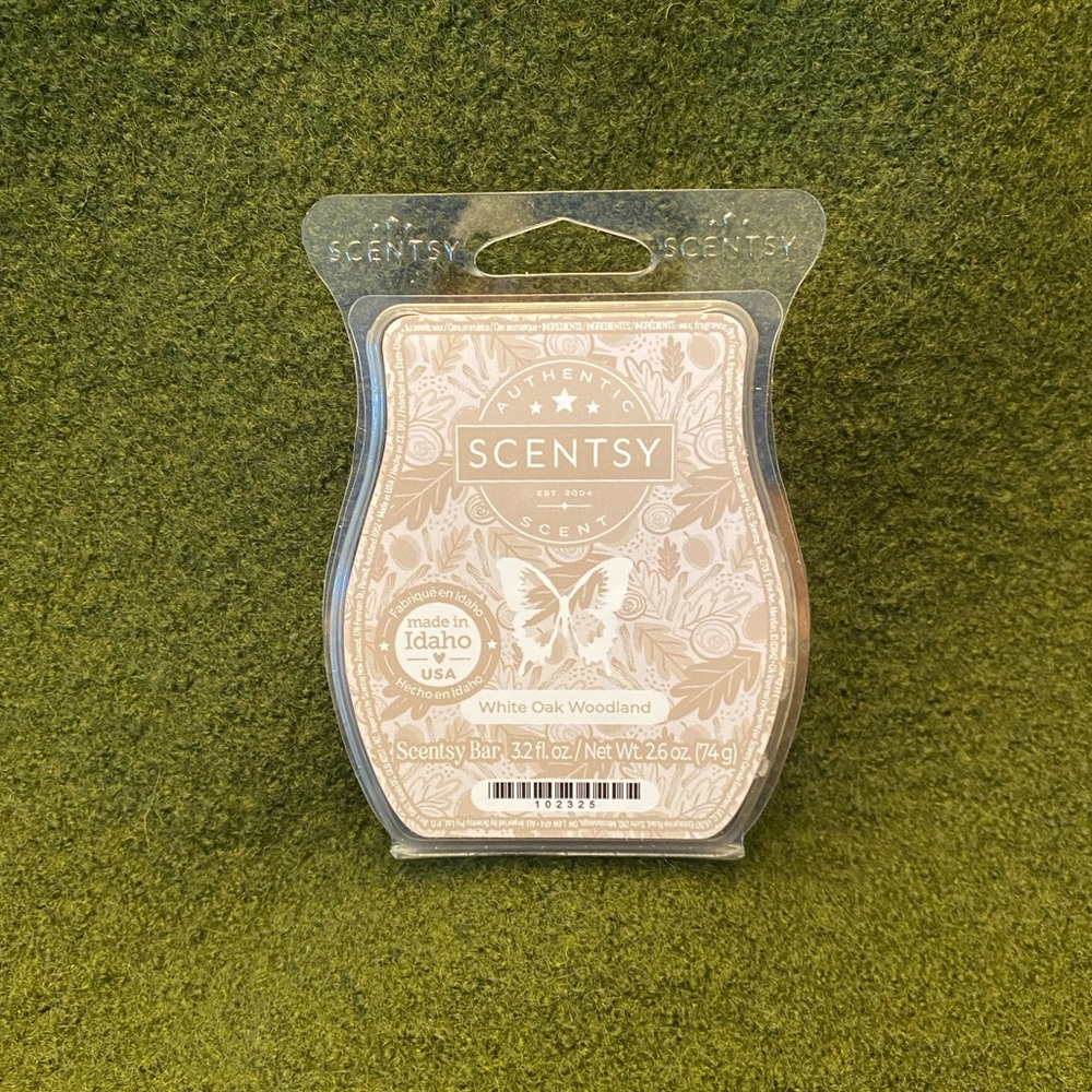 Scentsy White Oak Woodland Wax Bar - BUNDLE TO SAVE
